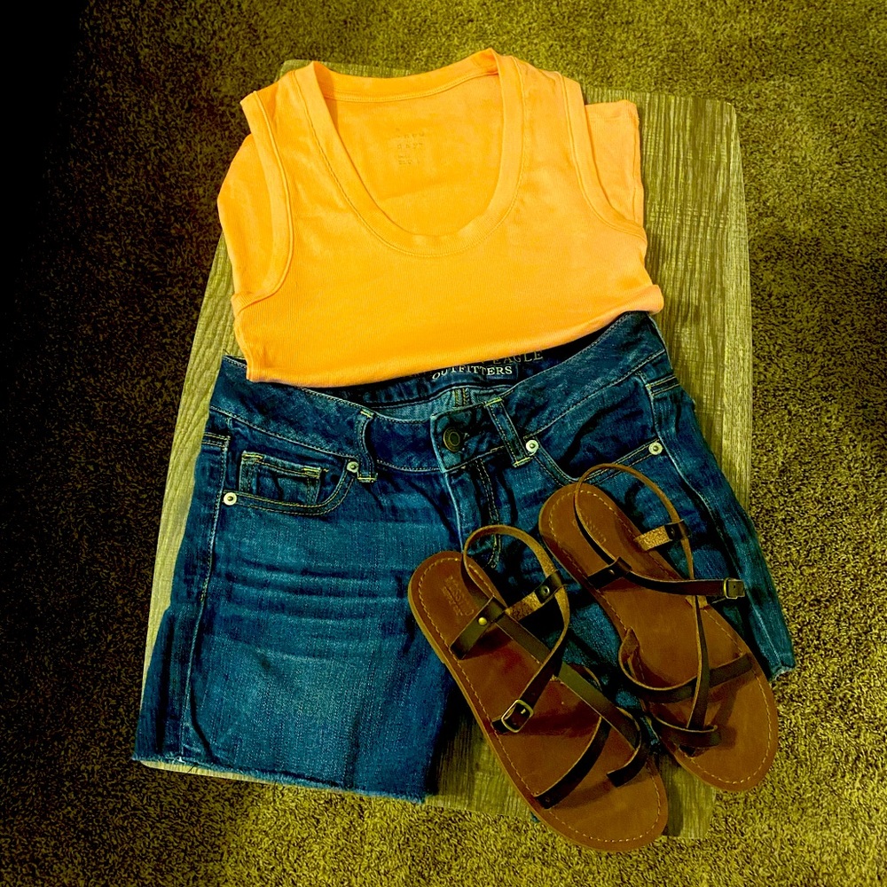 American Eagle jean shorts size 2 - Stretch
